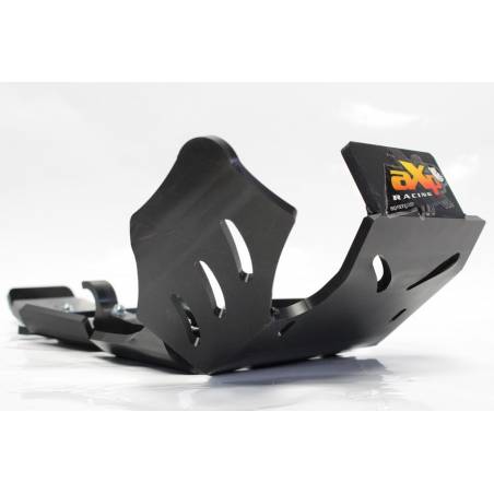 AX1421 Skid plate Xtrem AXP 8mm linkage protection Husqvarna TE 250 2018-2020 Black  AXP Racing