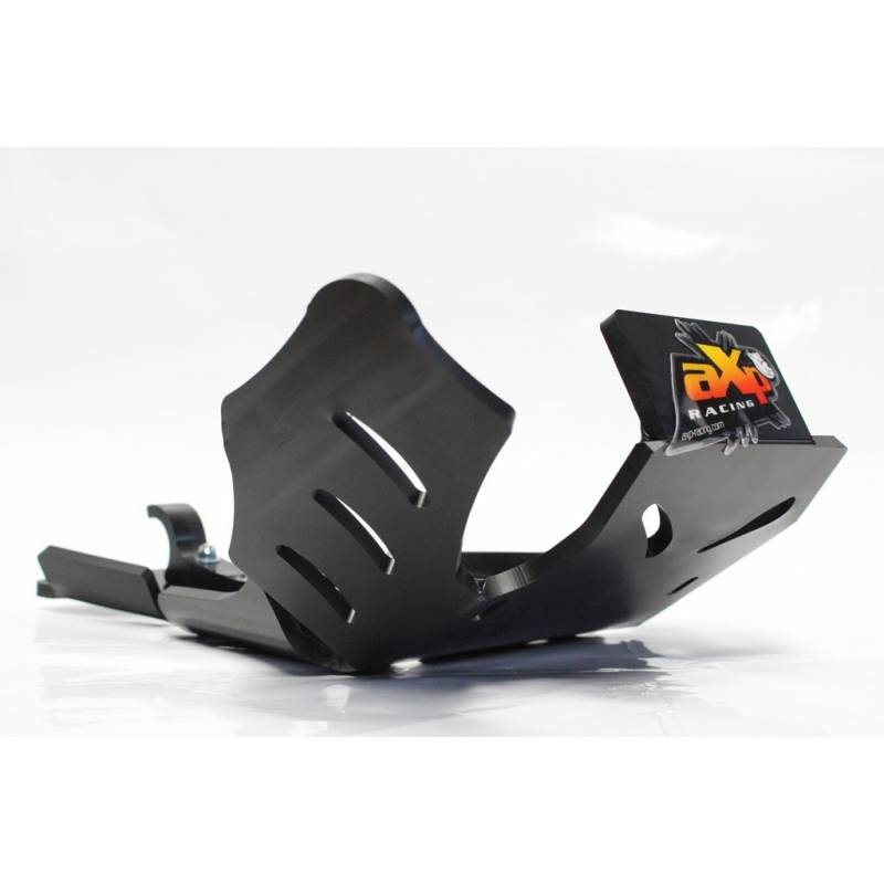 AX1423 Skid plate Xtrem AXP 8mm with linkage Protection KTM 250 EXC 2018-2020 Black  AXP Racing