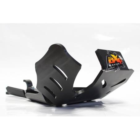 AX1423 Piastra paramotore Xtrem AXP 8mm con protezione leverismi KTM 250 EXC 2018-2020 Nero  AXP