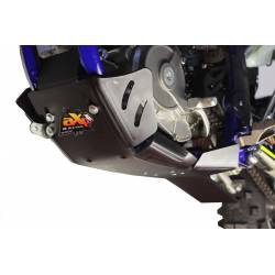 AX1424 Skid plate Xtrem AXP 8mm with linkage Protection 250 SHERCO SE-R Black 2014-2020  AXP Racing