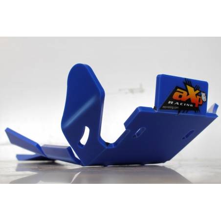 AX1434 placa Skid 8mm Xtrem AXP con protección vínculos SHERCO 250 SE-R 2014-2020 Azul 