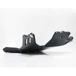 AX1438 Skid plate Xtrem AXP 8mm with linkage Protection KTM 250 EXC 2011-2016 Black  AXP Racing