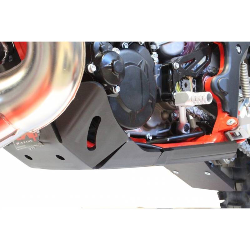 AX1441 Skid plate Xtrem AXP 8mm linkage protection GAS GAS EC 250 2018-2019 Black  AXP Racing
