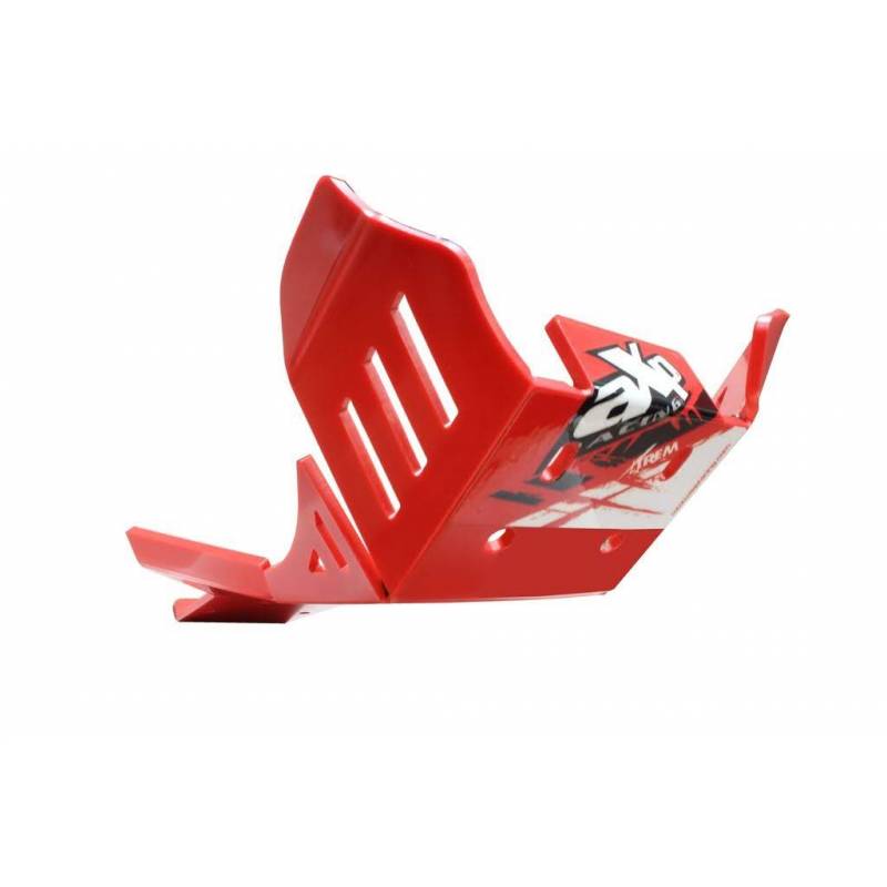 AX1526 placa Skid Xtrem AXP 8 mm protegida RR vínculos BETA 350 2014-2019 Red 