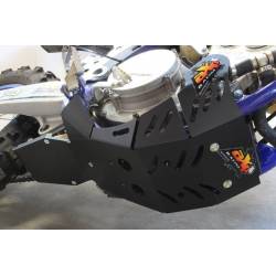 AX1536 Skid plate Xtrem AXP 8mm with linkage Protection SHERCO 300 SEF-R Black 2019-2020  AXP Racing