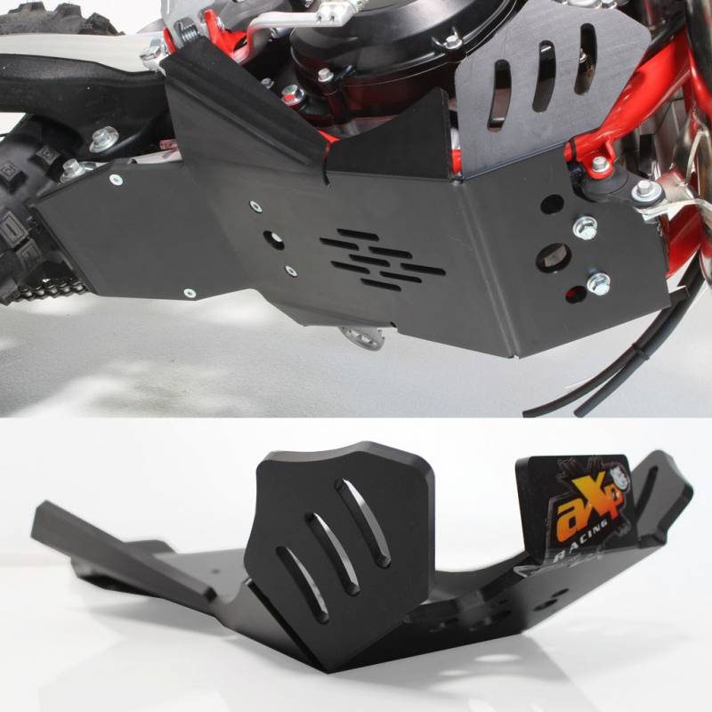 AX1550 placa Skid Xtrem AXP 8 mm protegida RR vínculos BETA 250 2020-2020 Negro 