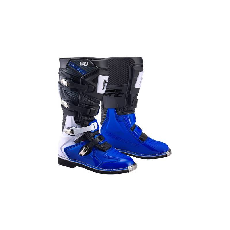 GAERNE GX-J BLACK/BLUE STIVALE MX CROSS / ENDURO