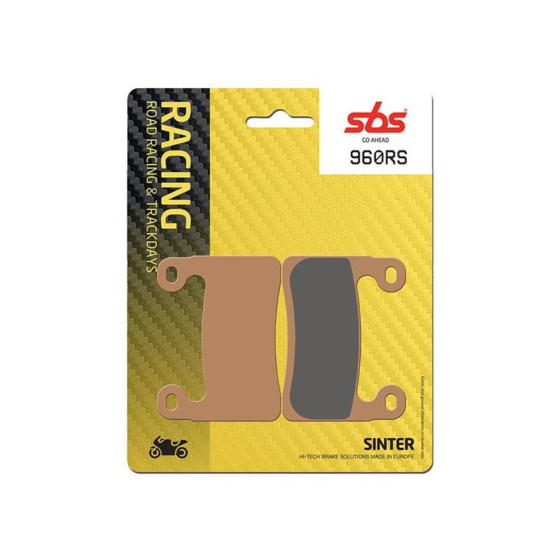  PASTIGLIE FRENO ANTERIORE RACING SBS 960RS  SBS