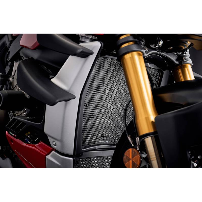PRN013861-013862 EP Ducati Streetfighter V4 S Radiator Guard Set 2020+  Evotech-performance
