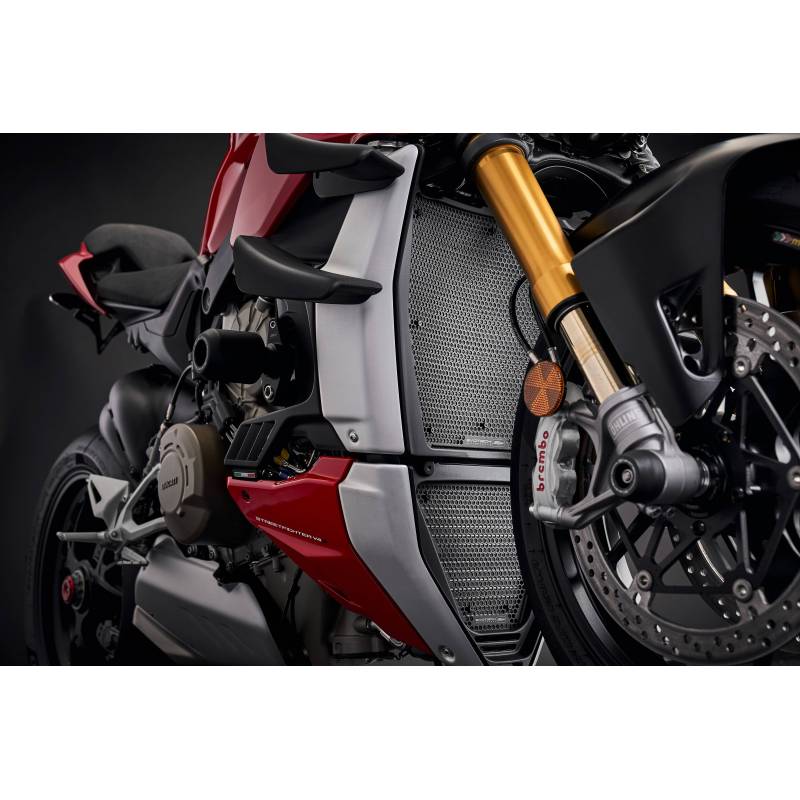 PRN013861-013862 EP Ducati Streetfighter V4 S Radiator Guard Set 2020+  Evotech-performance