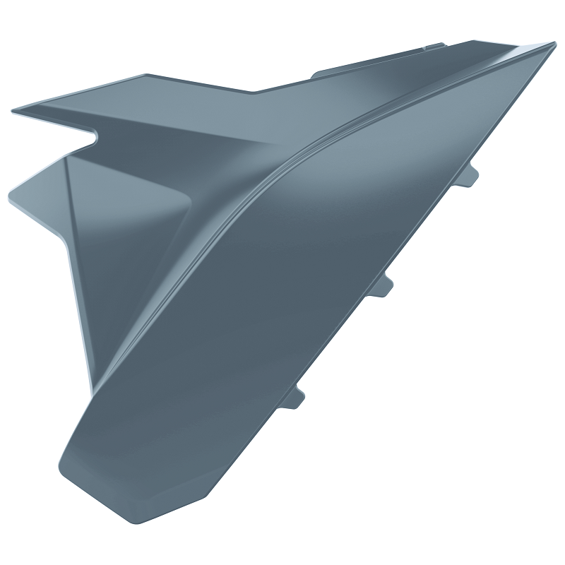 Coperchi laterali cassa filtro BETA RR 250 2020-2021 Nardo grey