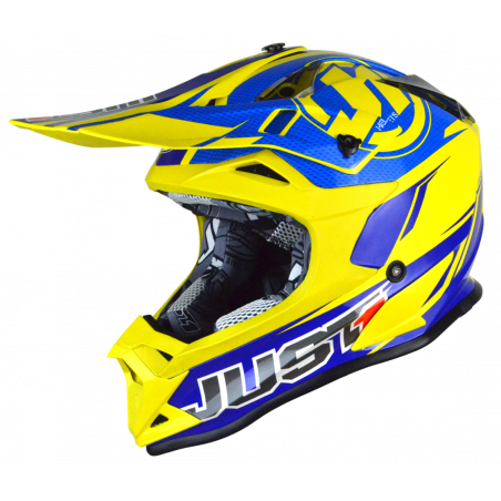 606321011200902 JUST1 J32 PRO Rave blue-yellow (gloss) XS 8055186426542 JUST 1