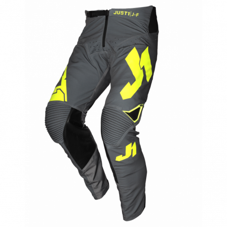 675001003200128 JUST1 J-FLEX Pantaloni Aria Dark Grey - Fluo Yellow 28 8050038560696 JUST 1