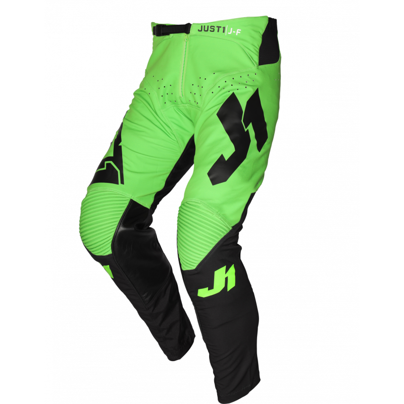 675001104500120 JUST1 J-FLEX Pantaloni Aria Black - Fluo Green 20 8050038560214 JUST 1
