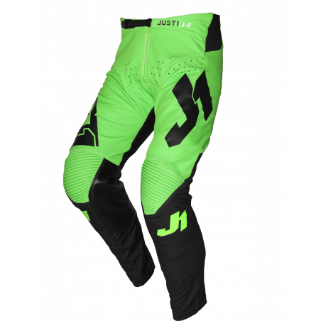 675001104500120 JUST1 J-FLEX Pantaloni Aria Black - Fluo Green 20 8050038560214 JUST 1