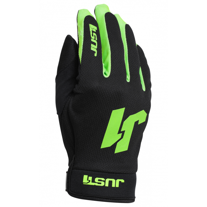 694003004100210 JUST1 Guanti J-FLEX Black-fluo green L 8053288716776 JUST 1