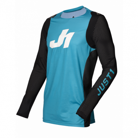 695001001100102 JUST1 Maglia J-FLEX Aria Blue-Black-White XS 8050038567824 JUST 1