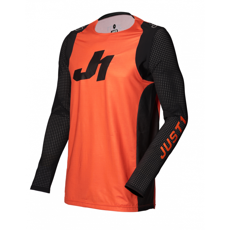 695001005100102 JUST1 Maglia J-FLEX Aria Orange - Black XS 8050038567794 JUST 1