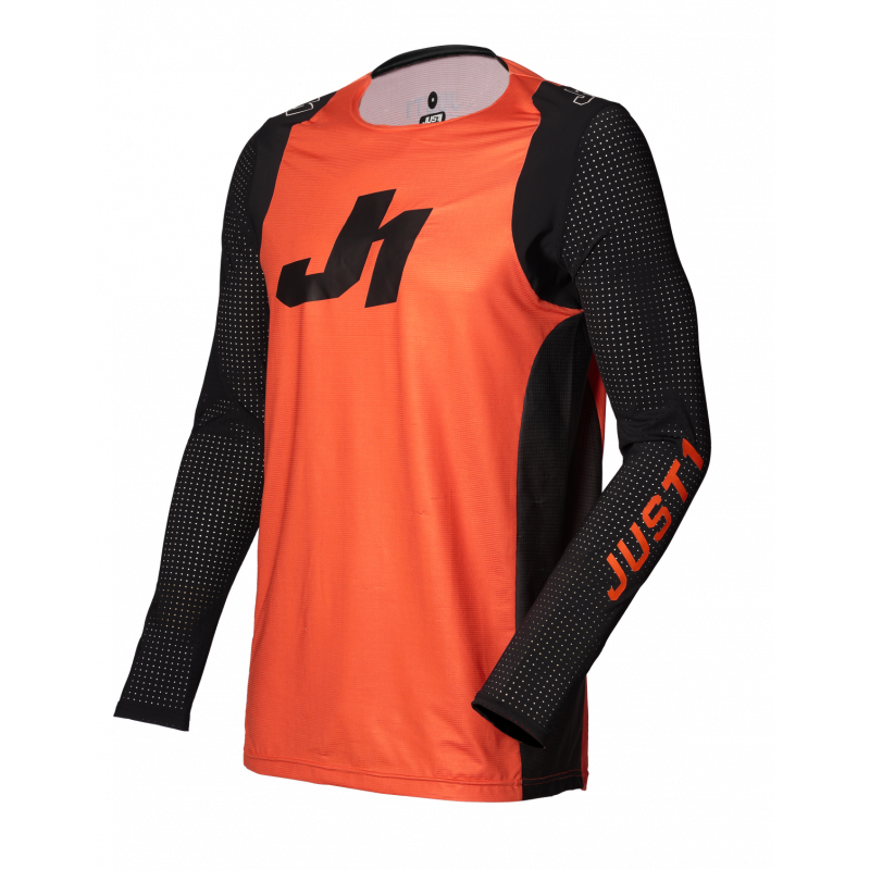 695001005100103 JUST1 Maglia J-FLEX Aria Orange - Black S 8053288718046 JUST 1