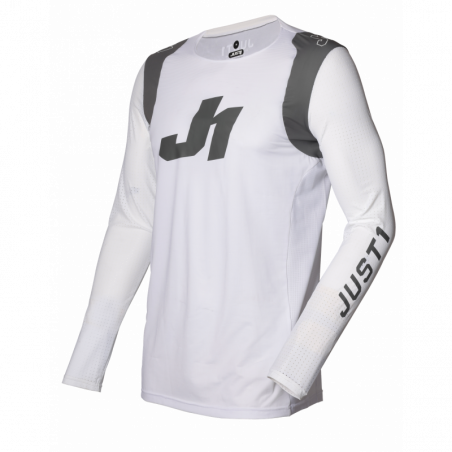 695001008200103 JUST1 Maglia J-FLEX Aria White - Grey S 8053288718145 JUST 1