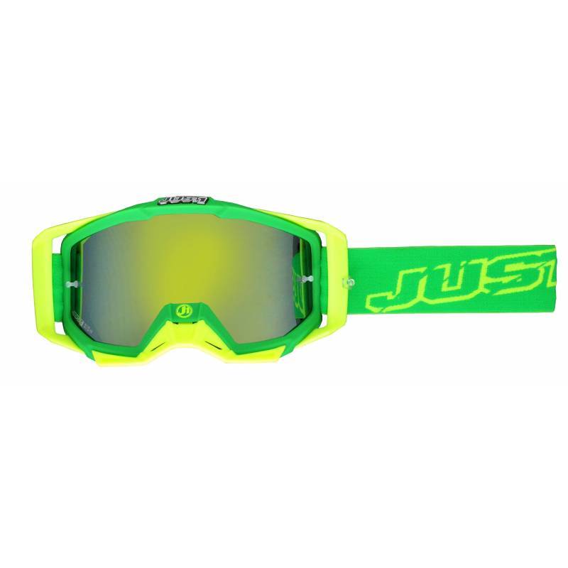 698001024501401 JUST1 Maschera Iris Neon Green/Yellow TU 8056518007293 JUST 1