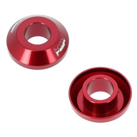 DR002R Distanziali montaggio rapido ruota posteriore HONDA CR 125 2000-2007 Rosso  OEM