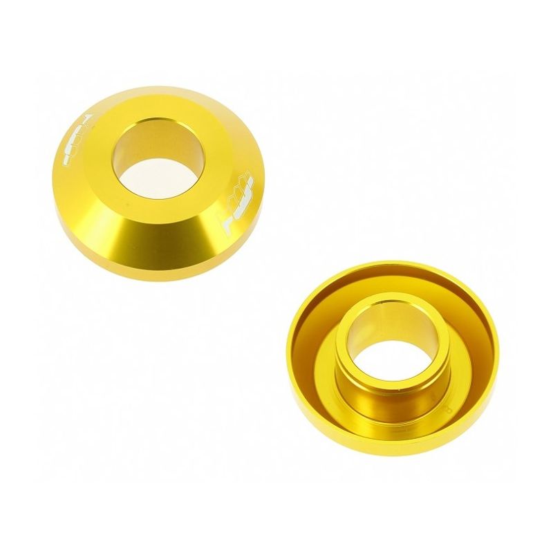 Distanziali montaggio rapido ruota posteriore SUZUKI RMZ 450 2005-2020 Giallo