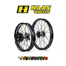 RC26013 Ruote complete HAAN WHEELS KAWASAKI KX 250 F 2004-2020 cerchio: Oro o Nero  HAAN WHEELS