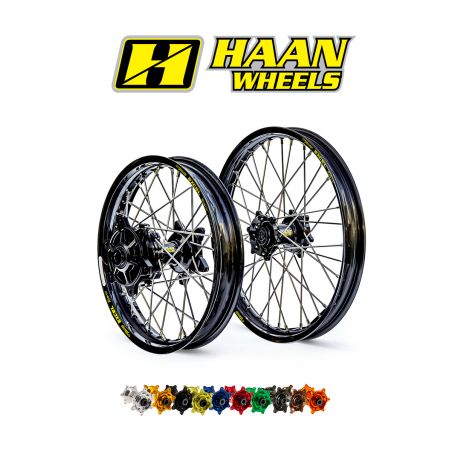 Ruote complete HAAN WHEELS KTM 350 EXC F 2012-2021 cerchio: Oro o Nero