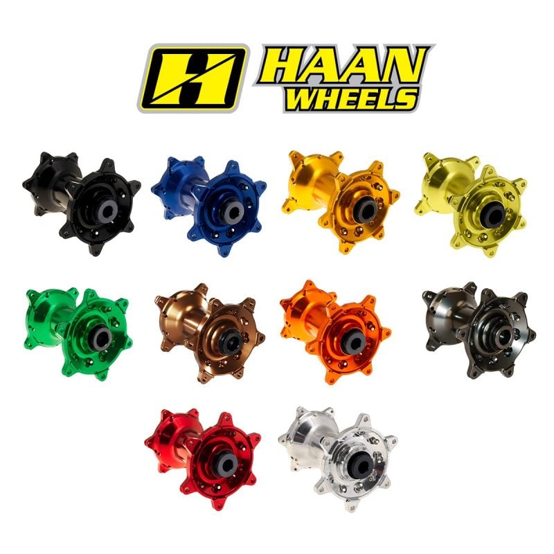 Ruota completa HAAN WHEELS BMW F 800 2012-2020 cerchio: Argento  17"