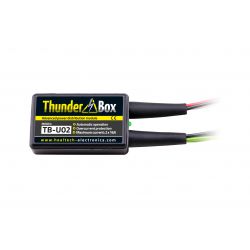 HT-TB-U0x Thunder Box - Hub Alimentazione Accessori HONDA Silver Wing 400 400 2006-2009- 2 attacchi multipli x 16 Amp