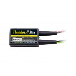 HT-TB-U0x Thunder Box - Hub Alimentazione Accessori PIAGGIO MP3 250 250 2006-2013- 2 attacchi multipli x 16 Amp