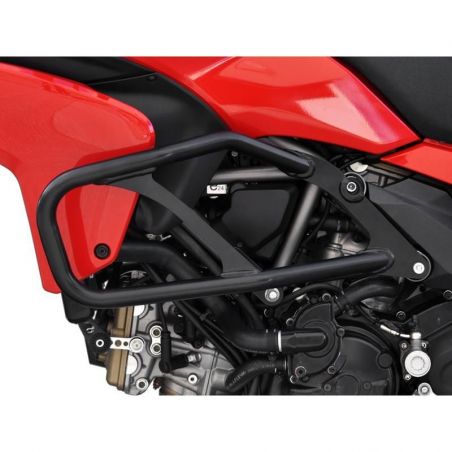 Z10001923 Zieger - Paramotore superiore DUCATI Multistrada 1200 S Granturismo 1200 2013-2014 argento