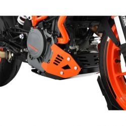 Z10004567 Zieger - Piastra Paramotore KTM Duke 390 390 2017-2020 argento