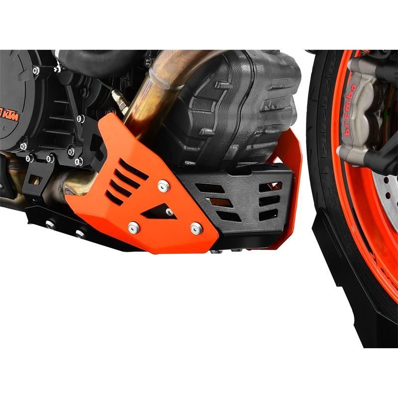 Z10004573 Zieger - Piastra Paramotore KTM Super Duke R 1290 1290 2014-2019 arancio