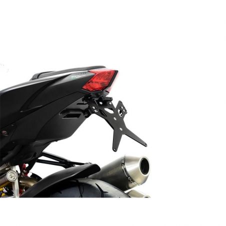 Z10006501 Zieger X-Line - Portatarga DUCATI Streetfighter 848 S 848 2012-2014
