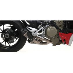 71154PK copy of Terminaux Arrow Works en titane (Dx + Sx) avec embout en carby Ducati Panigale V4