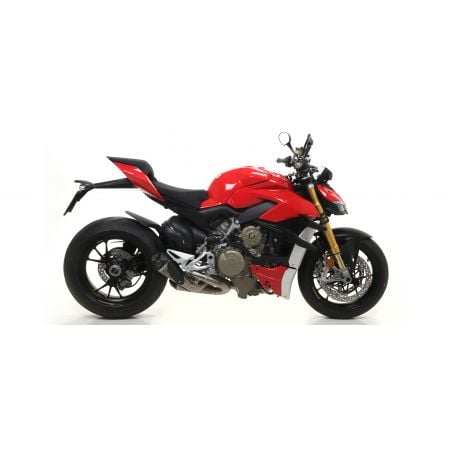 71154PK Terminali Works titanio (Dx+Sx) con raccordi in titanio Ducati Streetfighter V4 2020- 1100