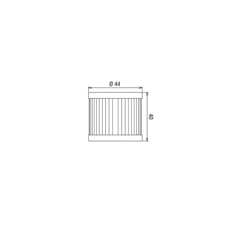 HF131 Filtro olio HIFLO SUZUKI Burgman 150 UH 2002-2009 iche:  HIFLO