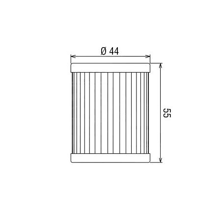 HF132 Filtro olio HIFLO SUZUKI Burgman 250 AN 1999-2007 iche:  HIFLO