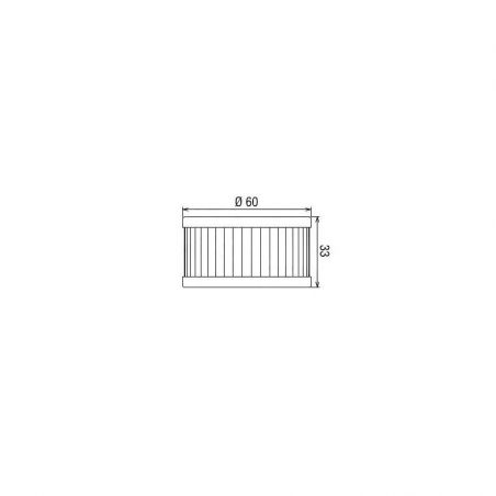 HF136 Filtro olio HIFLO BETA ALP 350 2003-2018 iche:  HIFLO