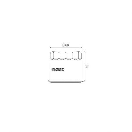 HF138 Filtro olio HIFLO SUZUKI SV 1000 2003-2007 iche:  HIFLO