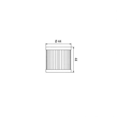 HF139 Filtro olio HIFLO SUZUKI DRZ 400 E 2000-2008 iche:  HIFLO