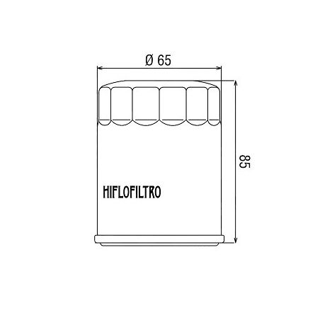 HF148 Filtro olio HIFLO YAMAHA FJR 1300 2001-2012 iche:  HIFLO