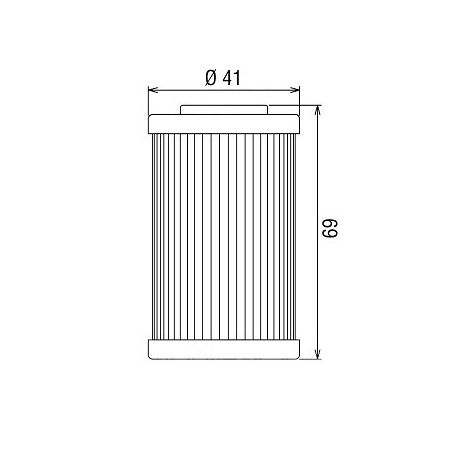 HF155 Filtro olio HIFLO KTM 520 SX 2000-2002 iche:  HIFLO