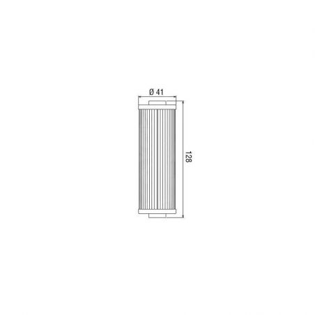 HF161 Filtro olio HIFLO BMW R 100 1973-1995 iche:  HIFLO