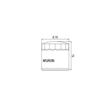 HF163 Filtro olio HIFLO BMW R 850 1999-2006 iche:  HIFLO