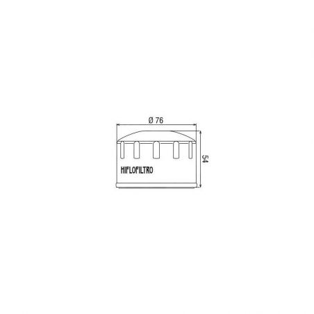 HF164 Filtro olio HIFLO BMW C 600 2012-2017 iche:  HIFLO