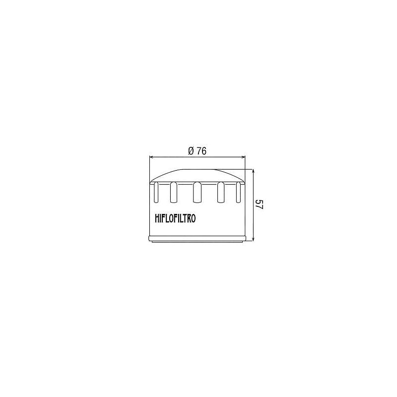 HF184 Filtro olio HIFLO PEUGEOT Satelis 500 2007-2013 iche:  HIFLO