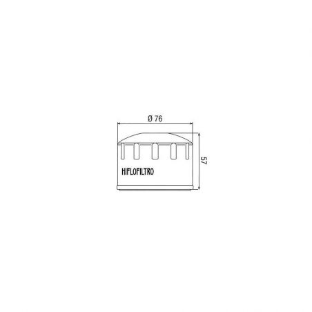 HF184 Filtro olio HIFLO PIAGGIO Scooter 400 2006-2012 iche:  HIFLO